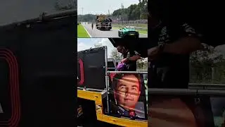 He saw the opportunity and took it!