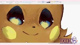 Speed Paint || Chibi Alolan Raichu [MSPAINT]