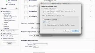 Moodle - Analysis of SCORM activity report