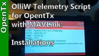 Telemetry Script for OpenTx with MAVLink: Firmware and Script Installation