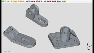 3. FreeCAD 1.0 Для начинающих с нуля!  Примеры создания моделей