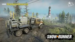 SnowRunner | Geological Research | Taiga Oil Contract