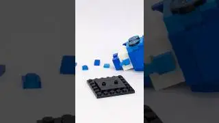 Sadness Inside Out 2 40749 LEGO BrickHeadz #disney #stopmotion