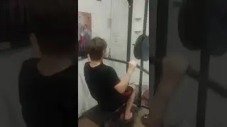 Июль 2024. Дима пашет в зале...