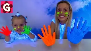 Color Finger Family | Learn Colors with the Finger Painting and Baby Gaby