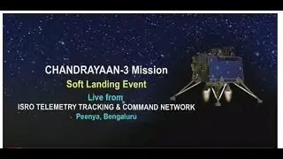 Exciting News: Chandrayaan 3 Successfully Touches Down on Lunar Terrain! 🚀🌌  #chandrayaan3