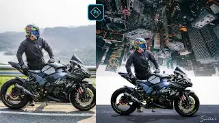 HOW TO MAKE MOTO MINIATURE IN PHOTOSHOP #Moto #Miniature