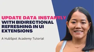 Update Data Instantly With Bidirectional Refreshing in UI Extensions