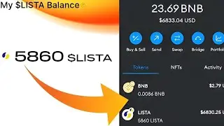 $LISTA CONFIRMED airdropThe only investor is Binance ➜ 90% chance of Binance listing