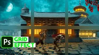 grid effect in photoshop | 2022
