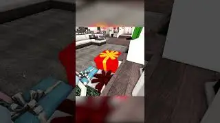 I Hid as a PRESENT in Peoples Houses | Roblox - Bloxburg 