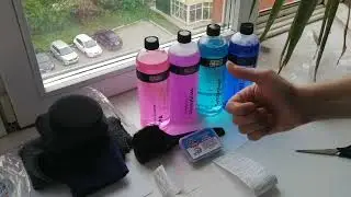 Распаковка посылки с Shine Systems. IPA, GlossyGlass,  SoftCleaner, Lubricant. LERATON