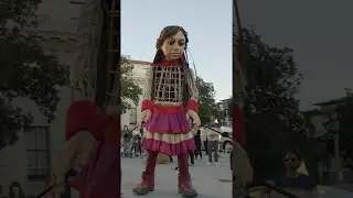 Child Refugee Puppet Little Amal Learns ASL From Deaf West Theatre| Artbound || Artbound | PBS SoCal