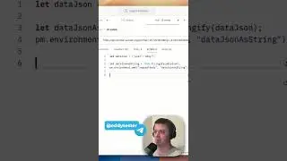 Как в Postman сохранить JSON в переменную #postman #тестирование