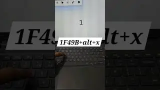 1F49B+alt+X use #laptop #short #shortcut #heart #emoji