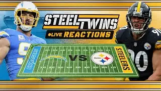Steelers vs Chargers Week 3 LIVE REACTIONS & WATCH PARTY #Steelers #Chargers #NFLSunday #nflfootball