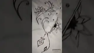 Simple design for panjabi || Hand painting fabric