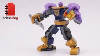 LEGO 76242 Thanos Mech Armor Speed Build
