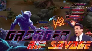 RIP!! savage gamplay Granger best build 2021 MLBB....