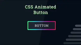 Pure CSS Animated Button || Using CSS3 Animation Button Effect