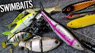 Fishing Big Swimbaits (My combos, New Glide Baits & 