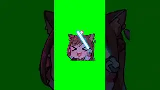 Anime Cute Girl || #greenscreen #girl #cute #cutegirl #starwars #blue #red #animelover #girlsmemes