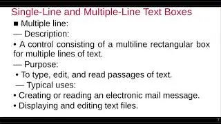 m52 text entry controls