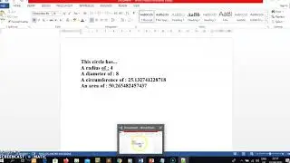 PHP Lecture 8:CALCULATING AREA OF A CIRCLE USING PHP CONSTANT FUNCTION PI() AND POW()