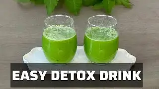 Easy Detox Drink Recipe | Detox Drink To Flush Out Toxins