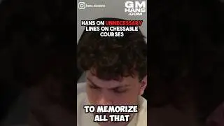 Hans On Unnecessary Lines In Chessable Courses