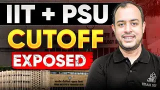 How many marks are required in GATE for IITs and PSU?? | Shocking Data | Ankit Goyal | One Man Army