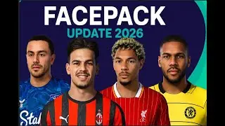Facepack v.3 2025-2026 dan Cara Install Sider | Face PES 2021 & Football Life 2025