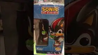 Sonic the Hedgehog Shadow Funko Pop with T-shirt At Gamestop
