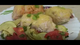 CHICKEN FILLET ROLLS\FILLED\A GOOD OPTION FOR DINNER\UNUSUAL BUT TASTY