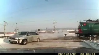 Невероятное везение на дорогах !