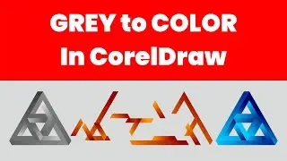 LOGO Trace In CorelDraw Gray to Color