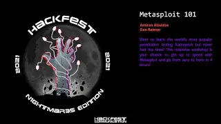 Metasploit 101 (Amiran Alavidze & Dan Reimer)