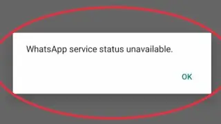 How To Fix WhatsApp Service Status Unavailable Problem Solve 2020 pramof tech