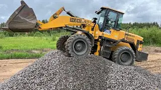 Купил фронтальный погрузчик HZM XC300! Что с ним стало за два года?