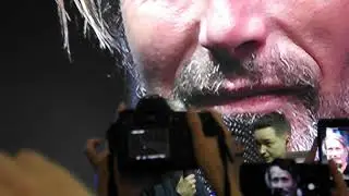 Выступление Мадса Миккельсена. Третий день