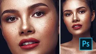 Beauty Portrait Retouch | High End Professional Retouching (Photoshop)