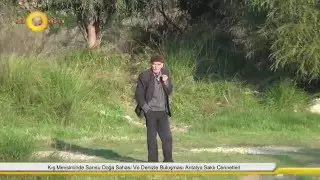 Kış Mevsiminde Sarısu Doğa Sahası Ve Denizle Buluşması Antalya Saklı Cennetleri