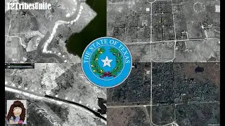 Lost Old World Texas USA: Interesting Photographic Evidence of Ruins and Canal Formations From 1938