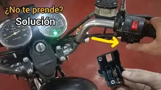 Moto no arranca con el boton (SOLUCIÓN)