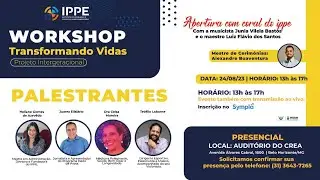 WORKSHOP TRANSFORMANDO VIDAS - Palestrante Dra. Celsa Moreira