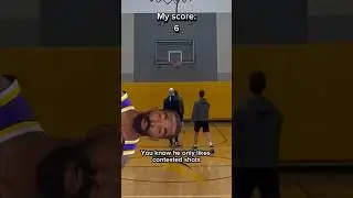 CONTESTED SHOTS ONLY basketball challenge! 