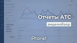 Отчеты (по номерам и звонкам сотрудников) Виртуальной АТС Phonet