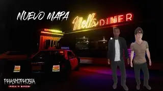 PROBÉ la NUEVA ACTUALIZACIÓN de PHASMOPHOBIA y el NUEVO MAPA Nell's Diner con Osobit 