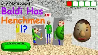 Everyone Is Helping Baldi! Oh No! | Baldi's Basics Moded!