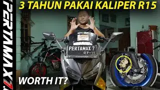 REVIEW Panjang Pakai Kaliper R15 di Yamaha NMAX 155 Master Rem Standar Selama 3 Tahun 🛵🛵🛵 